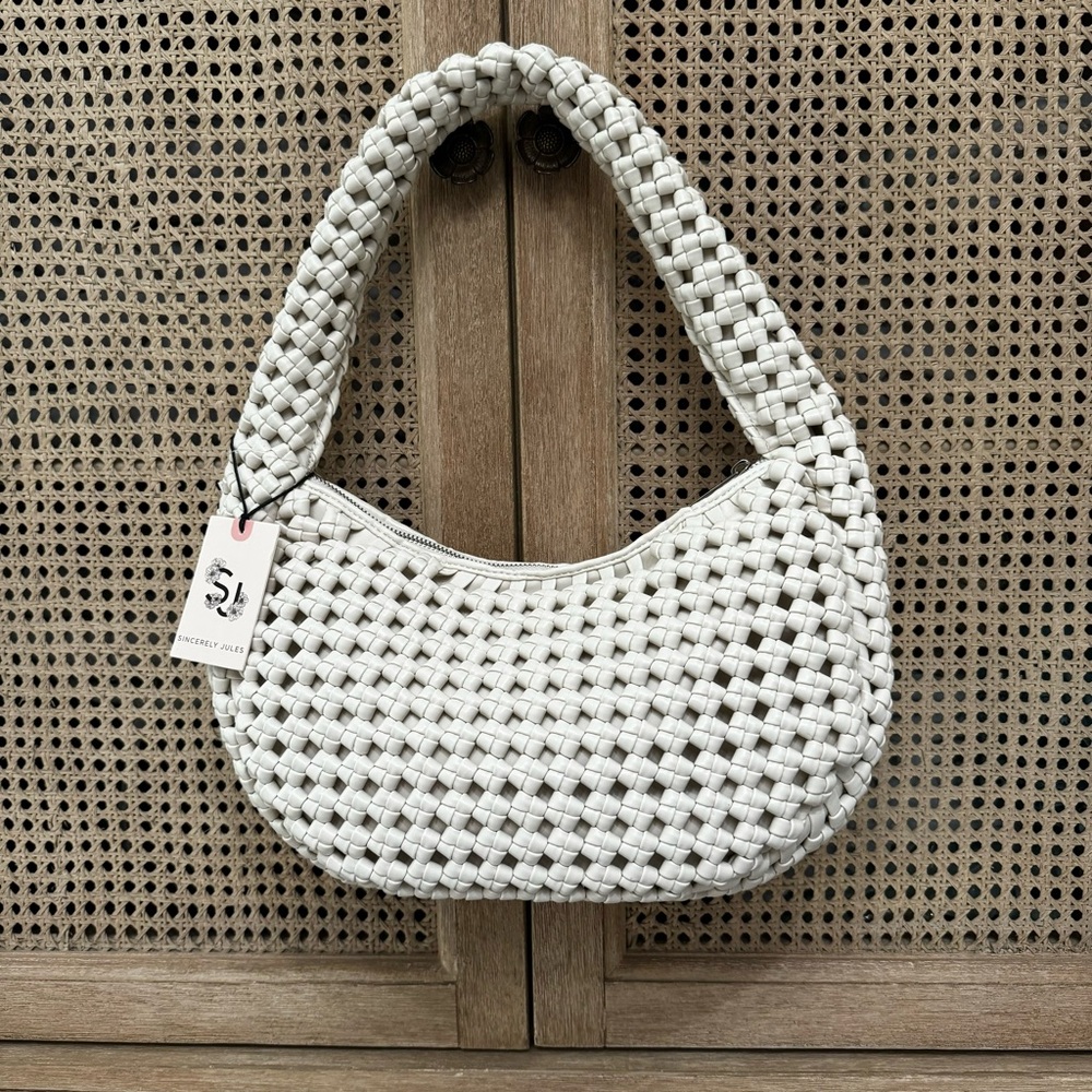 Sincerely Jules Woven Shoulder Bag